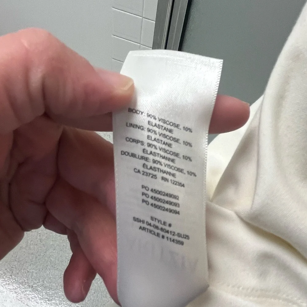 Wilfred Saturn Midi Dress- 
 Large colur creame - Picture 12 of 13